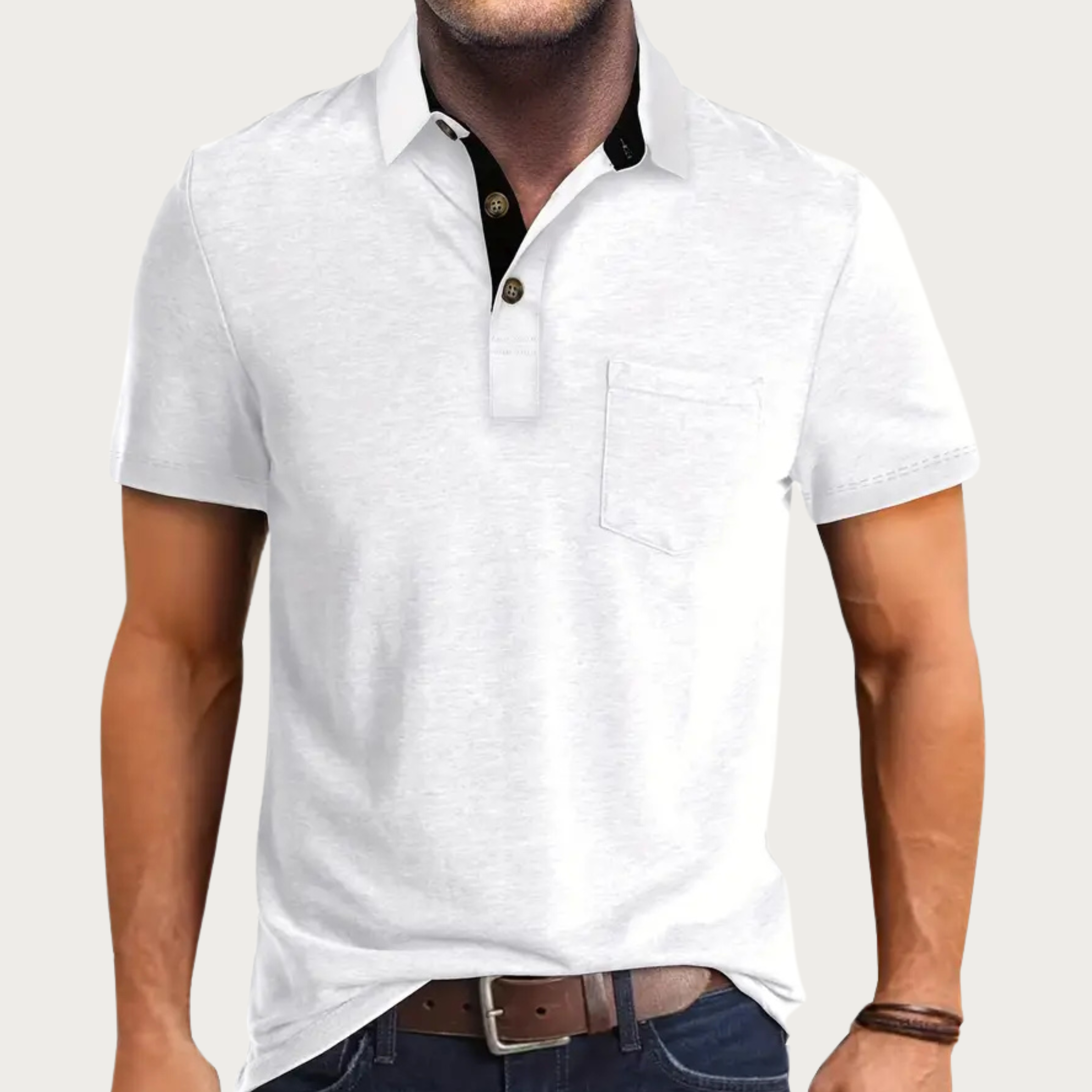 Men's Classic Slim Fit Polo Shirt