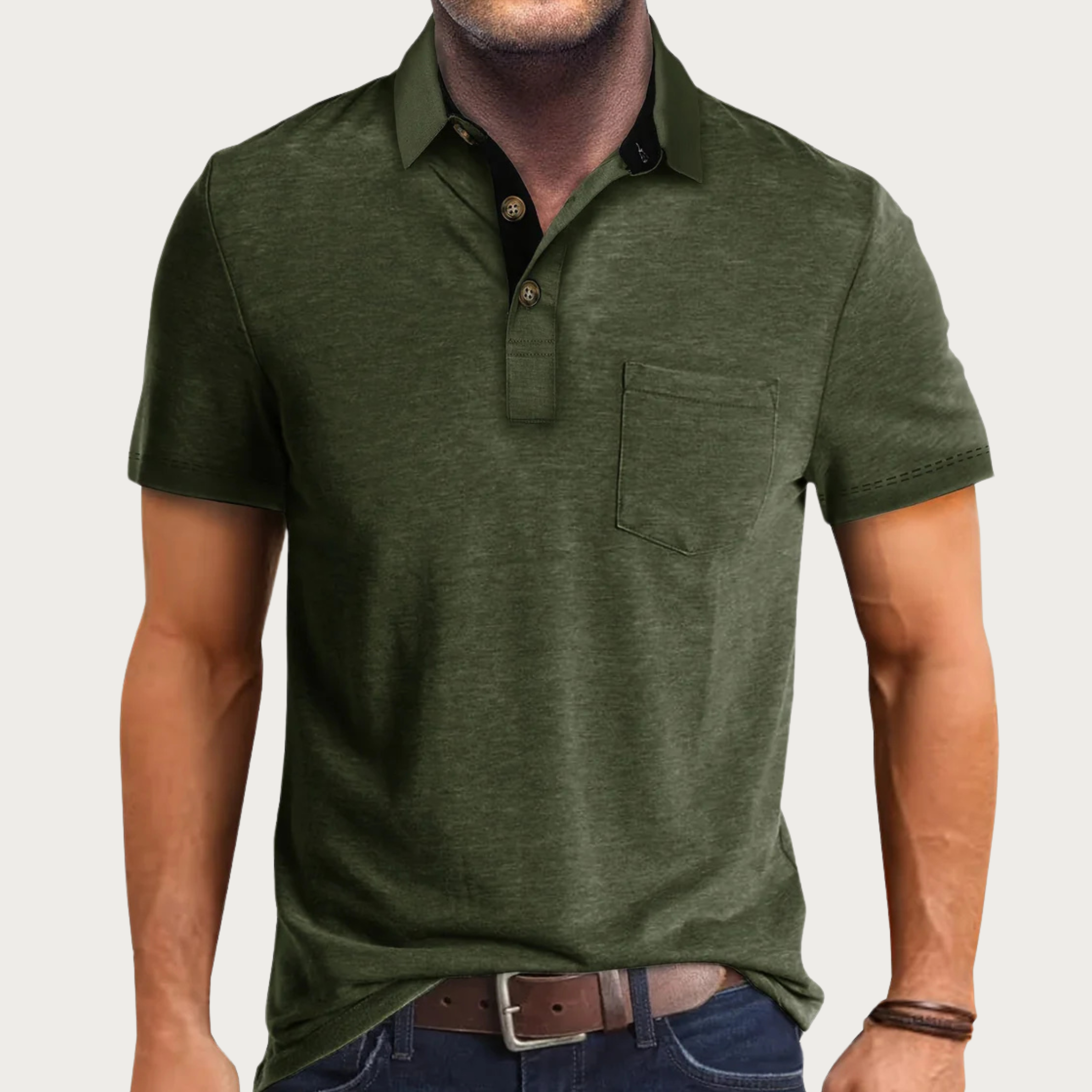 Men's Classic Slim Fit Polo Shirt