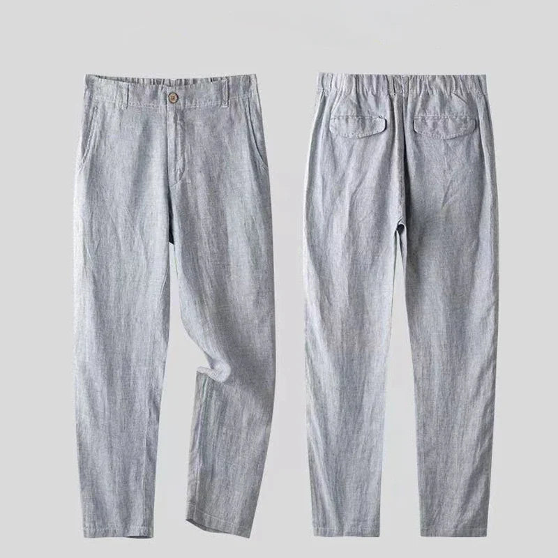 Men's Linen Suit Set