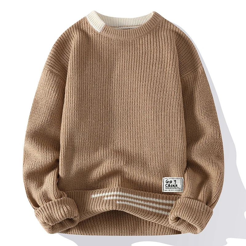 Men's Color Block Sweater