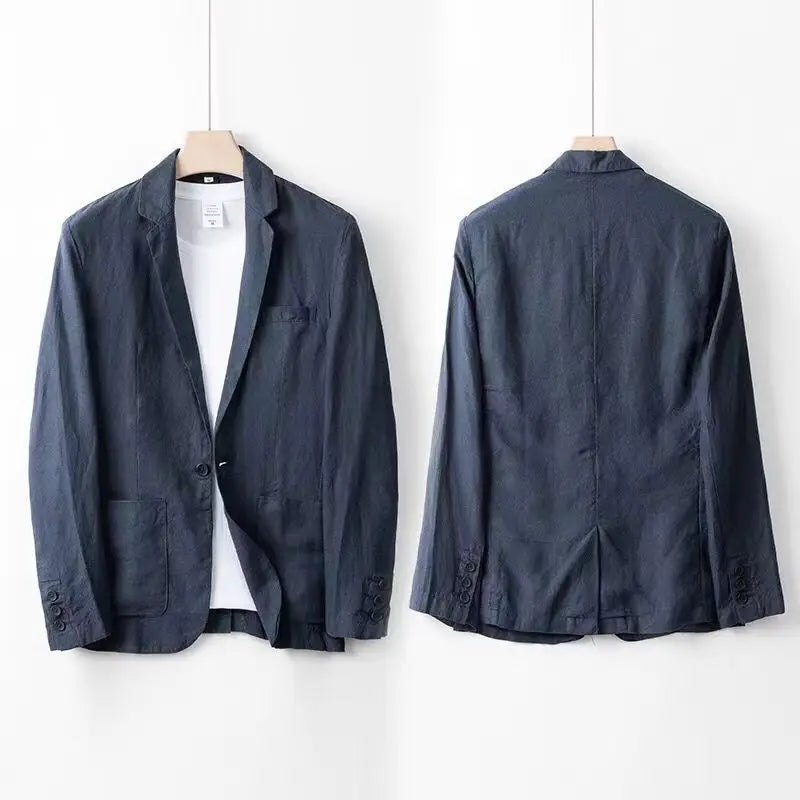 Men's Linen Blend Suit
