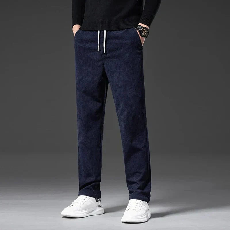 Men's Elastic Velvet Pants