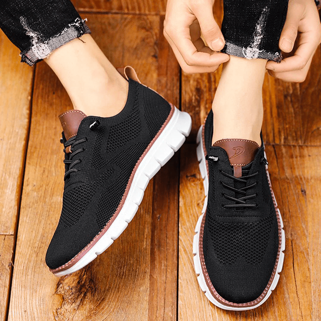 Men's Ultra-Cushioned Breathable Knit Sneakers