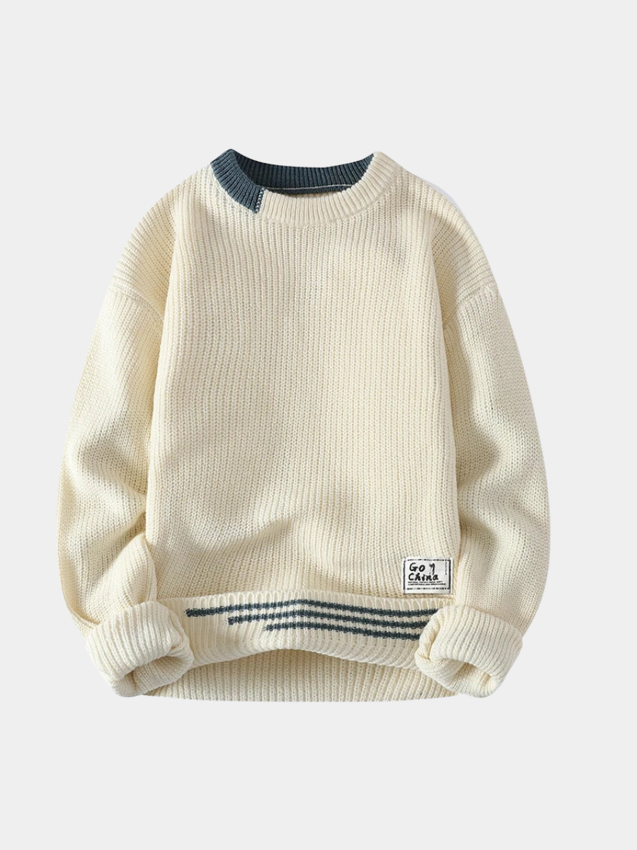 Men's Color Block Sweater