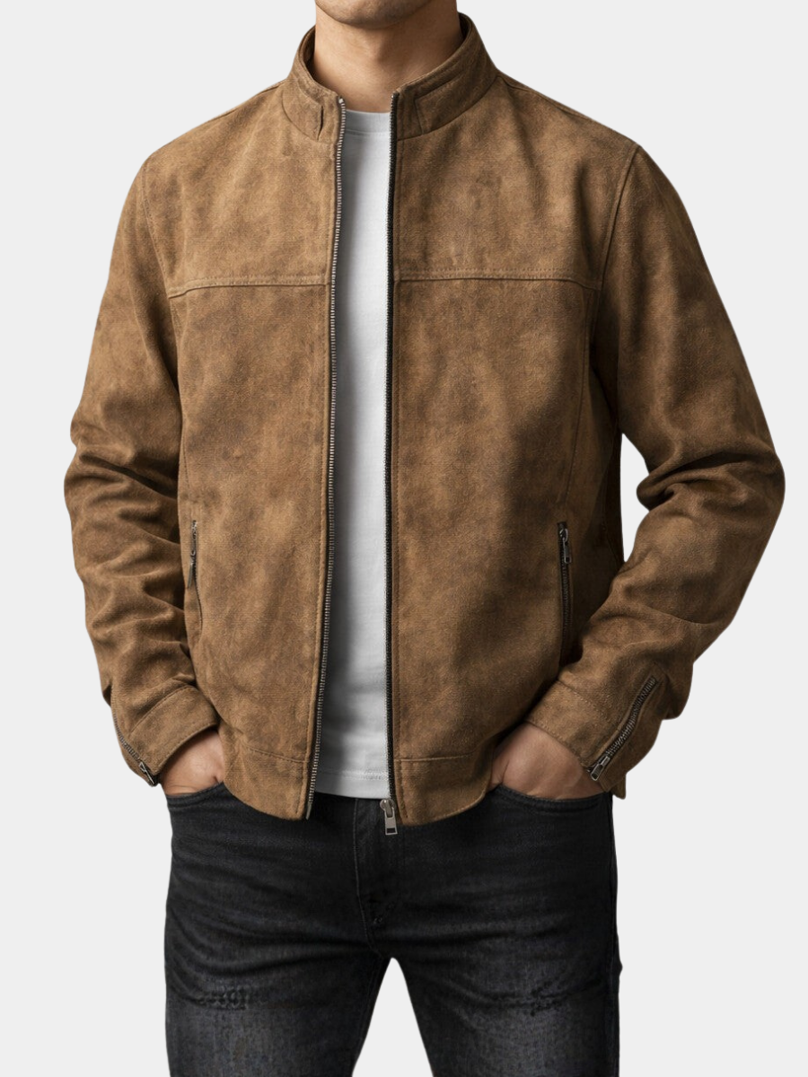 Men's Slim Cut Motorcycle Jacket