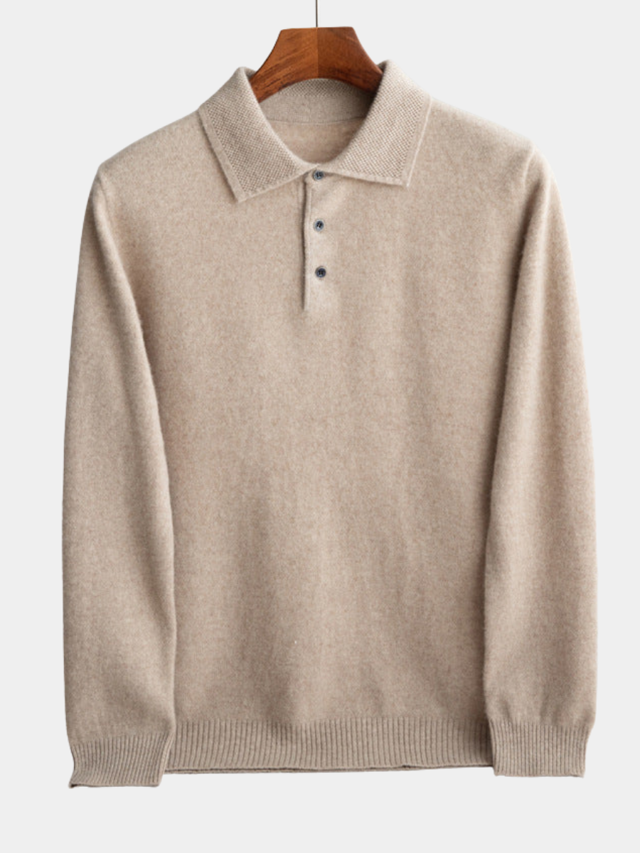 Men's Classic Polo Sweater