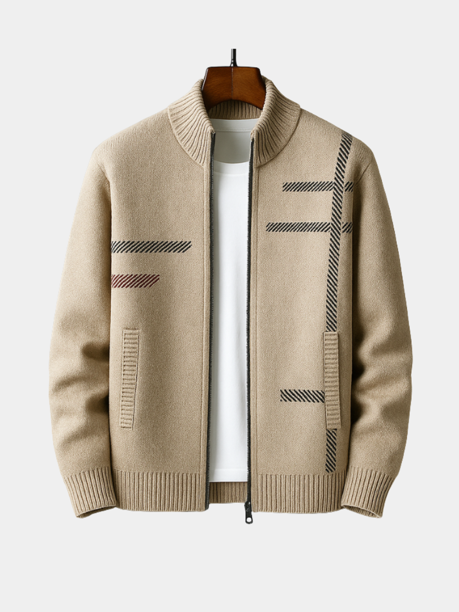 Men's Knit Zip Jacket