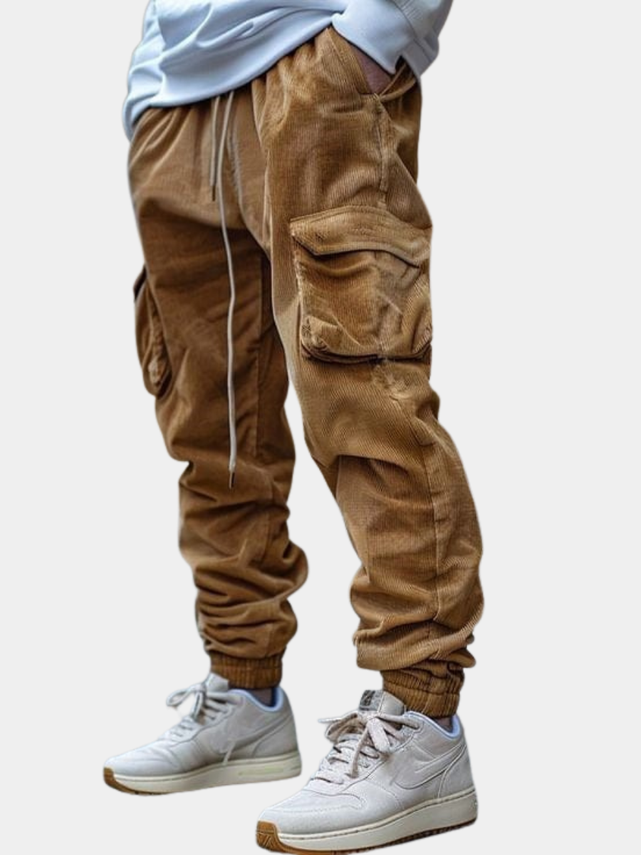 Men's Corduroy Drawstring Pants
