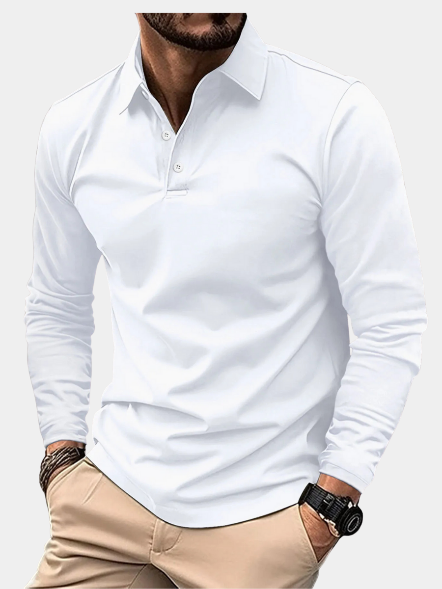 Men's Classic Long Sleeve Polo