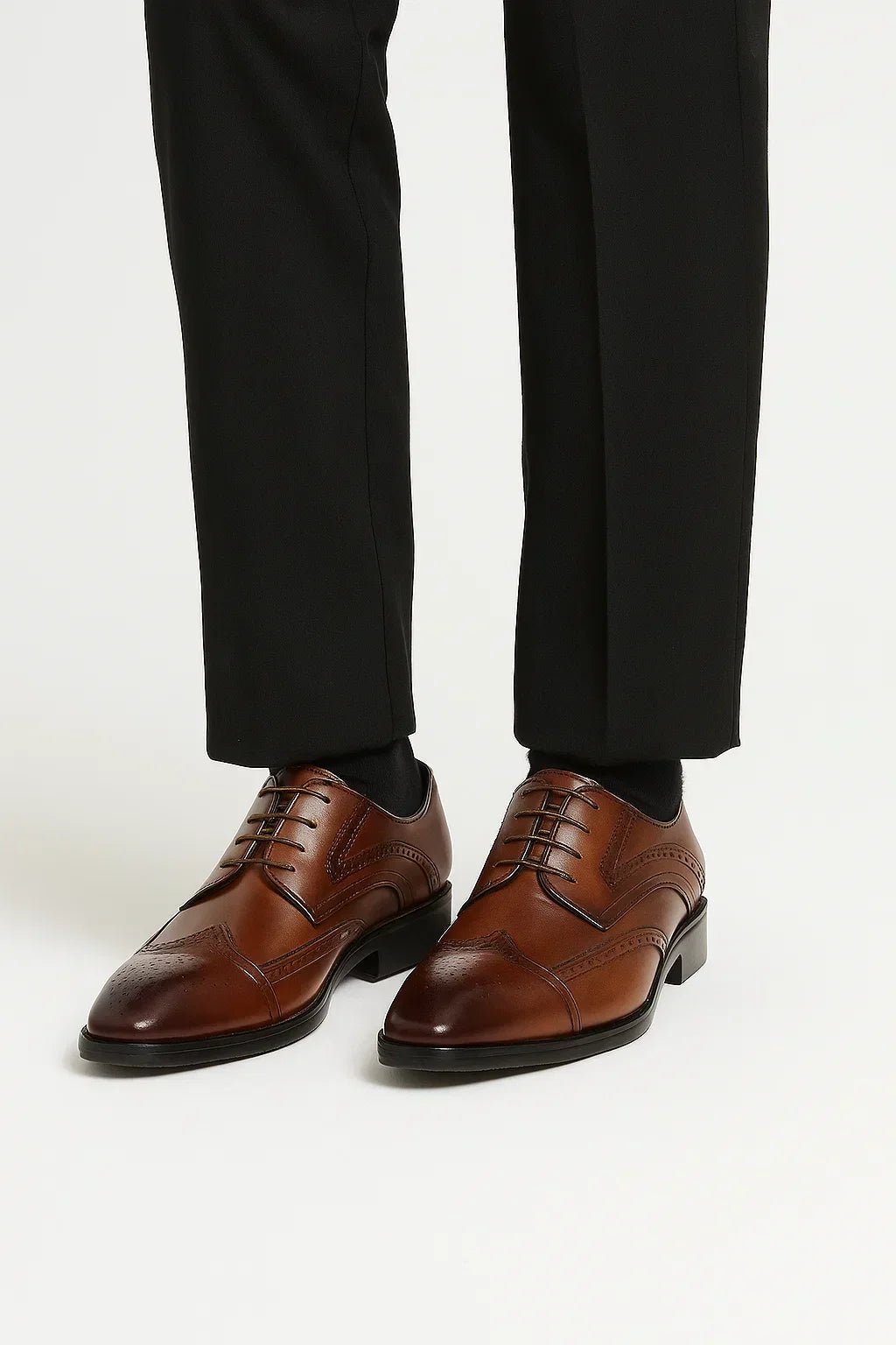 Men's Dress Shoes Genuine Leather Oxford Formal Footwear