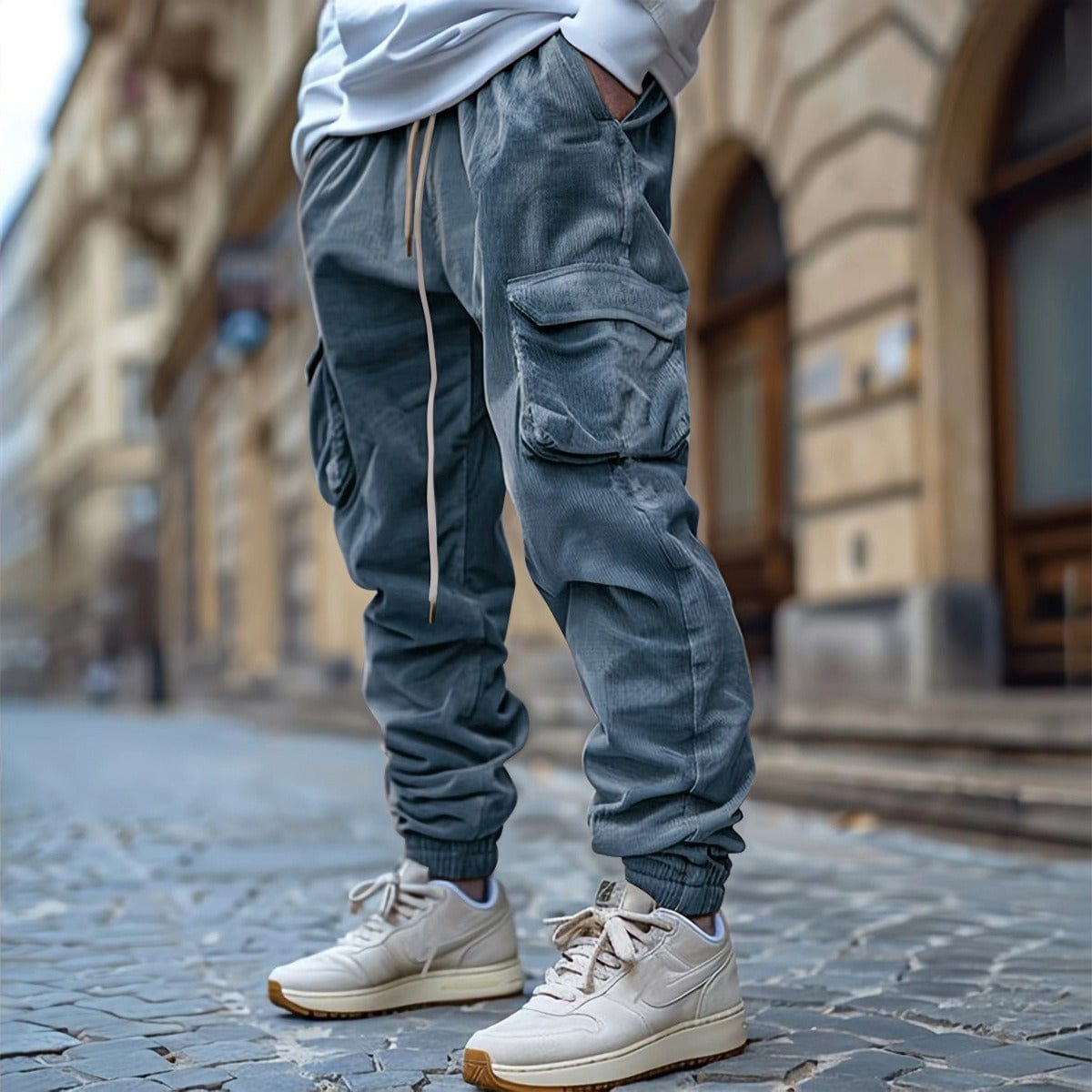 Men's Corduroy Drawstring Pants