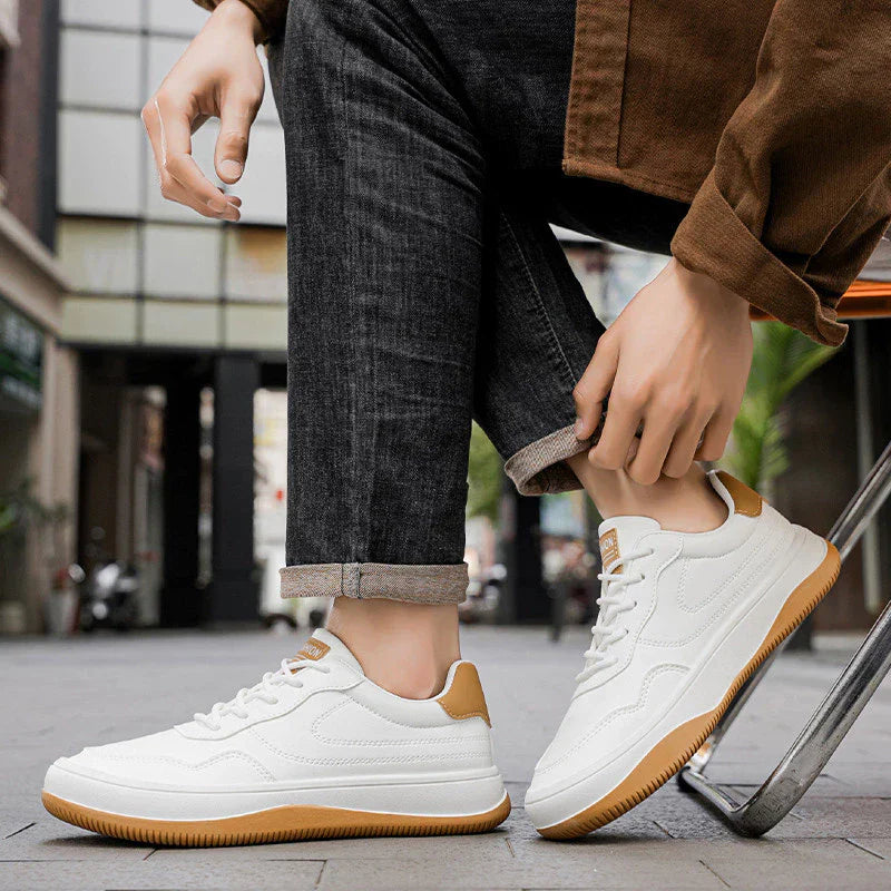 Men's Genuine Leather Sneakers