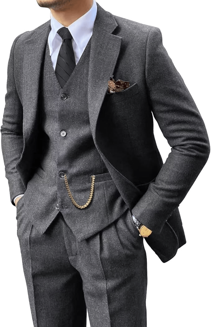 Men's Chevron Suit