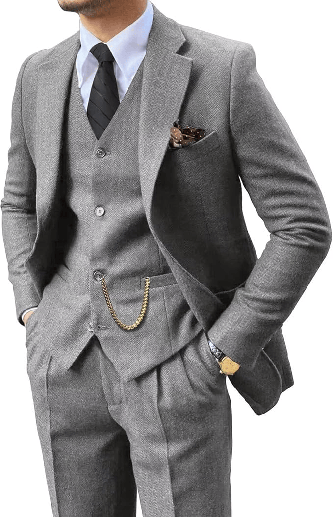 Men's Chevron Suit