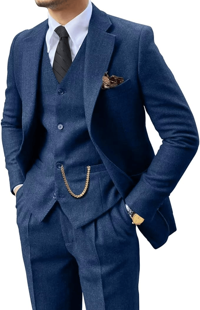 Men's Chevron Suit