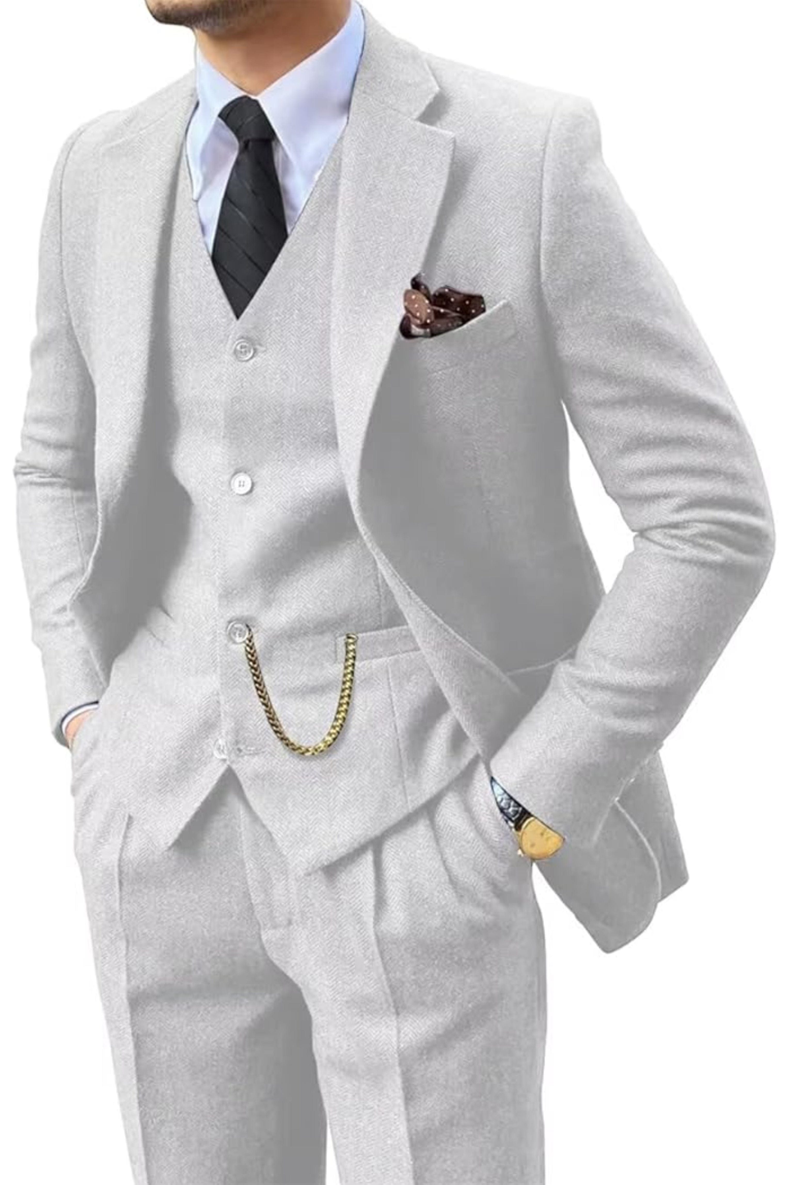 Men's Chevron Suit