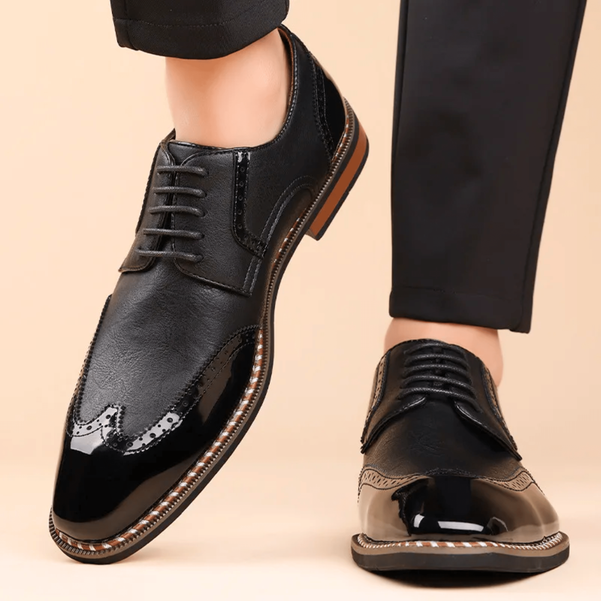 Men's Two-Tone Shoes