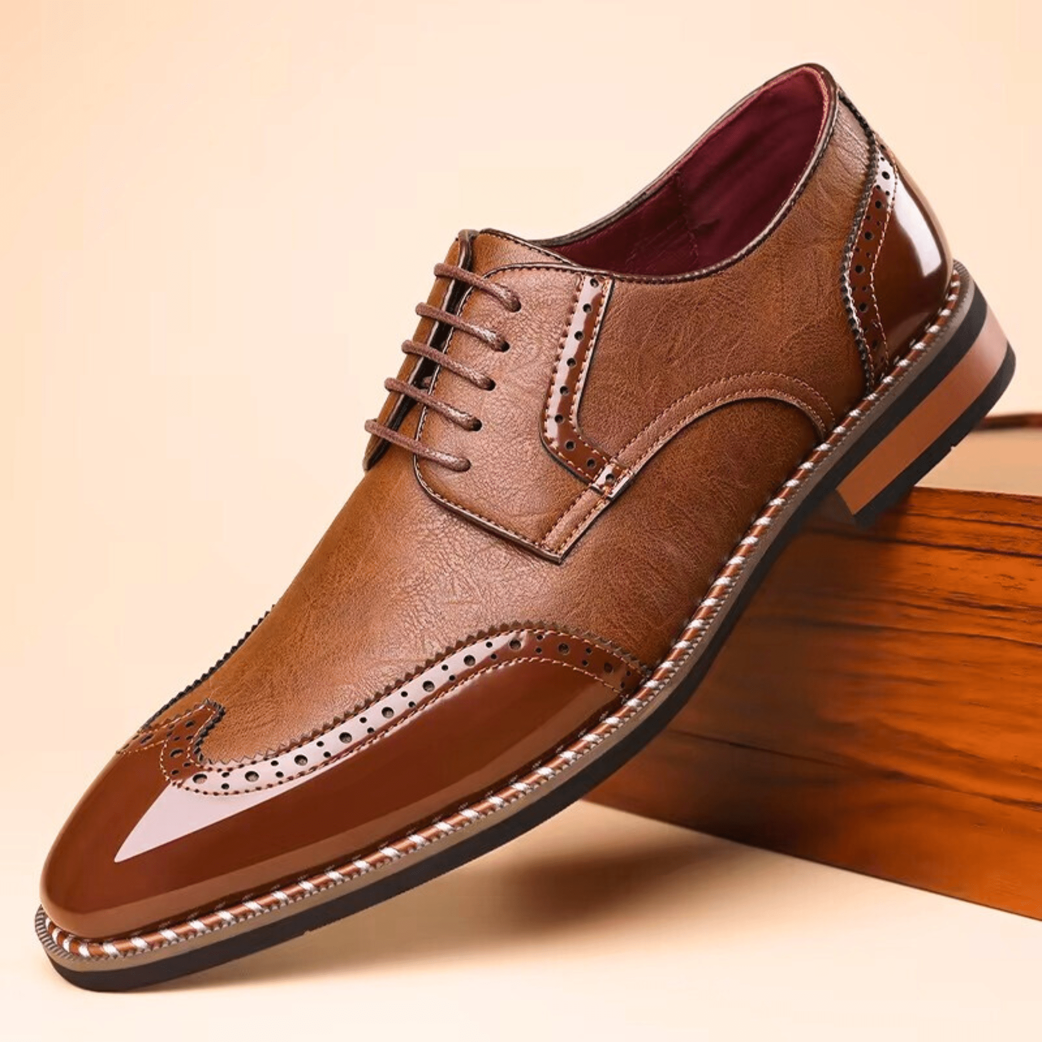 Men's Two-Tone Shoes