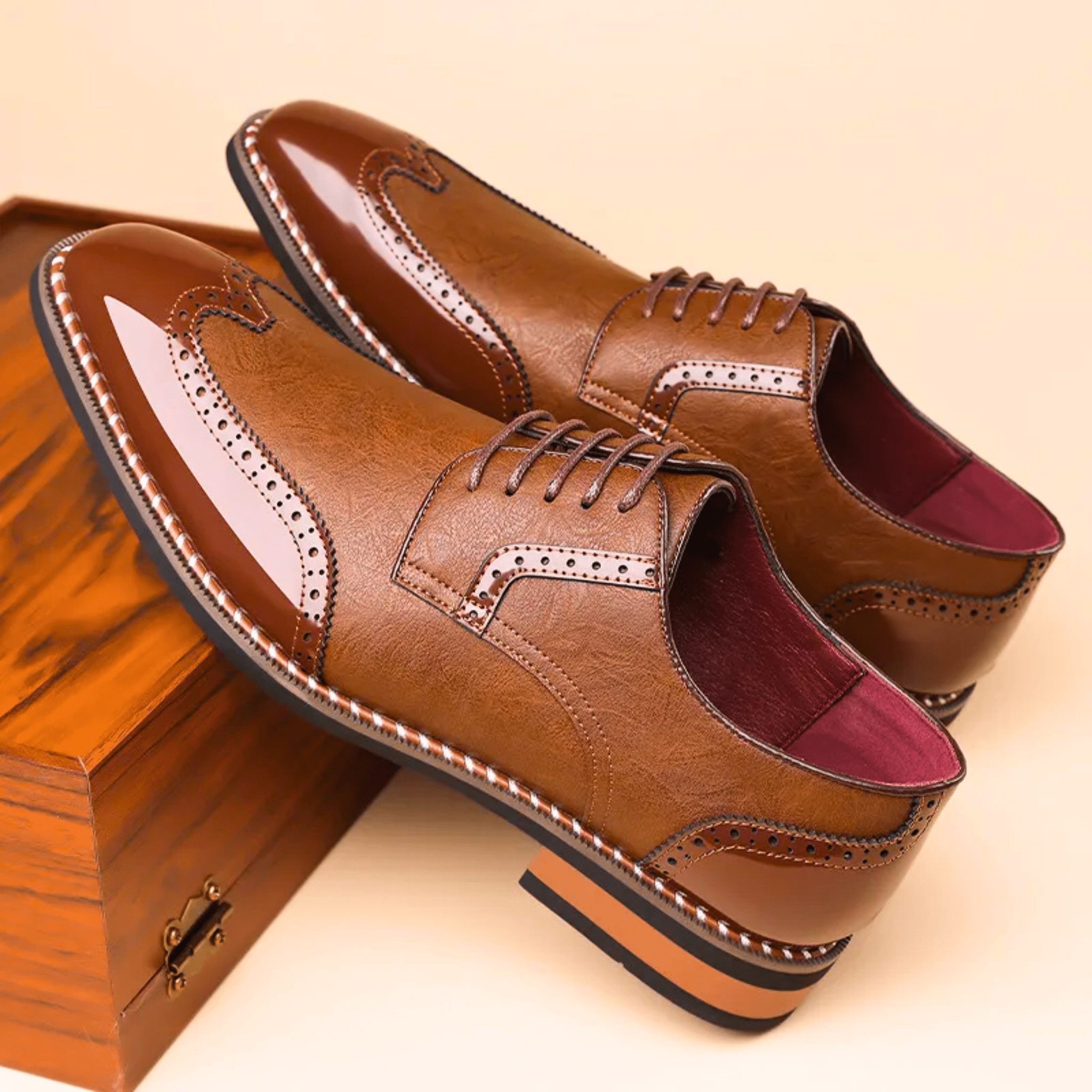 Men's Two-Tone Shoes