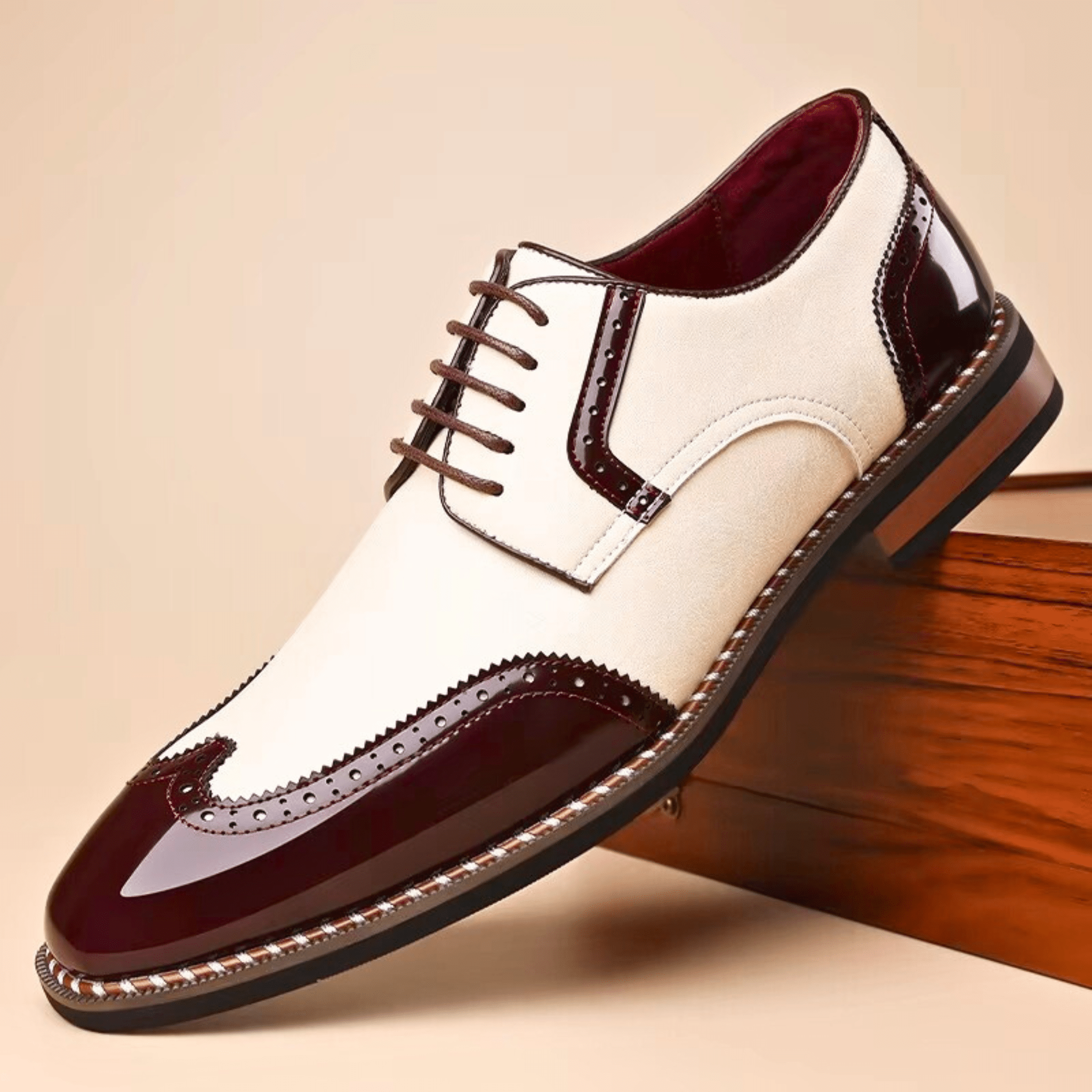 Men's Two-Tone Shoes